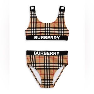 GIRLS' LIANA VINTAGE CHECK TWO-PIECE SWIMSUIT | Big Kids | Size: 12yr.